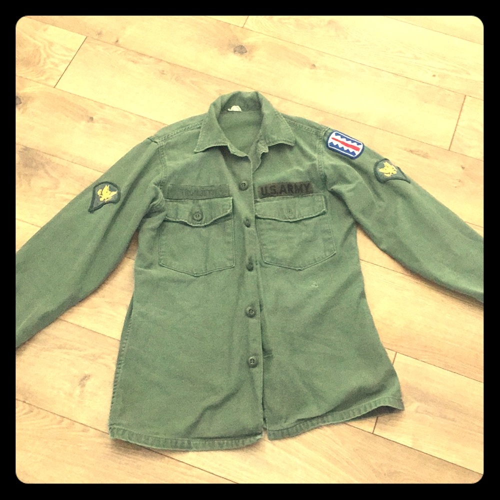 Olive green jacket